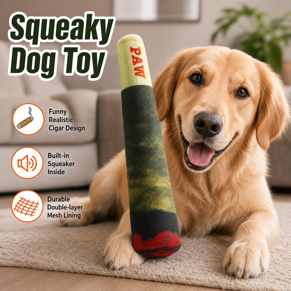 Indestructible Dog Chew Toy - Brinquedos Interativos para Cães com Som,