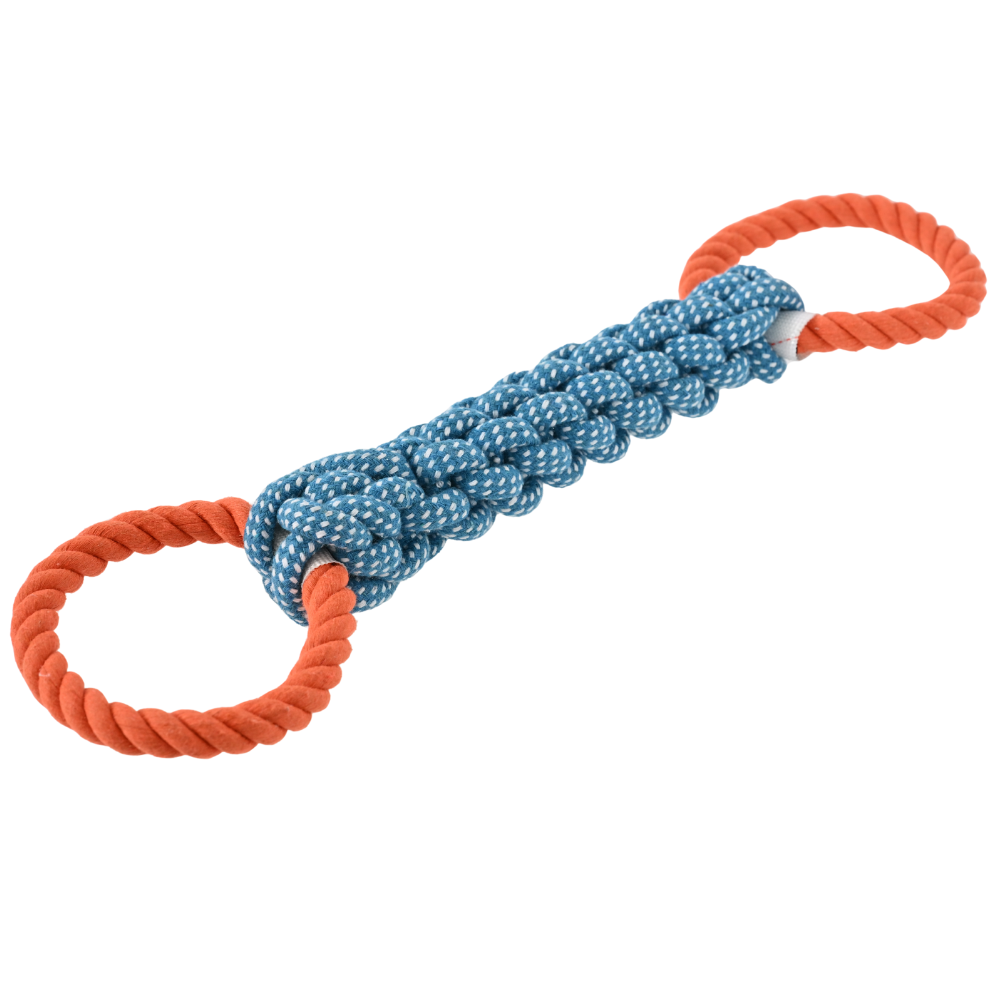 Dog Rope Toy Aggressive Chewers - 15 peças/caixa, brinquedo de puxar para