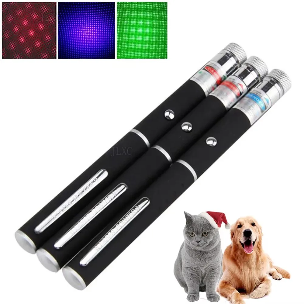 Laser Pointer Cat Toy Automatic - Apontador laser 2 em 1, com