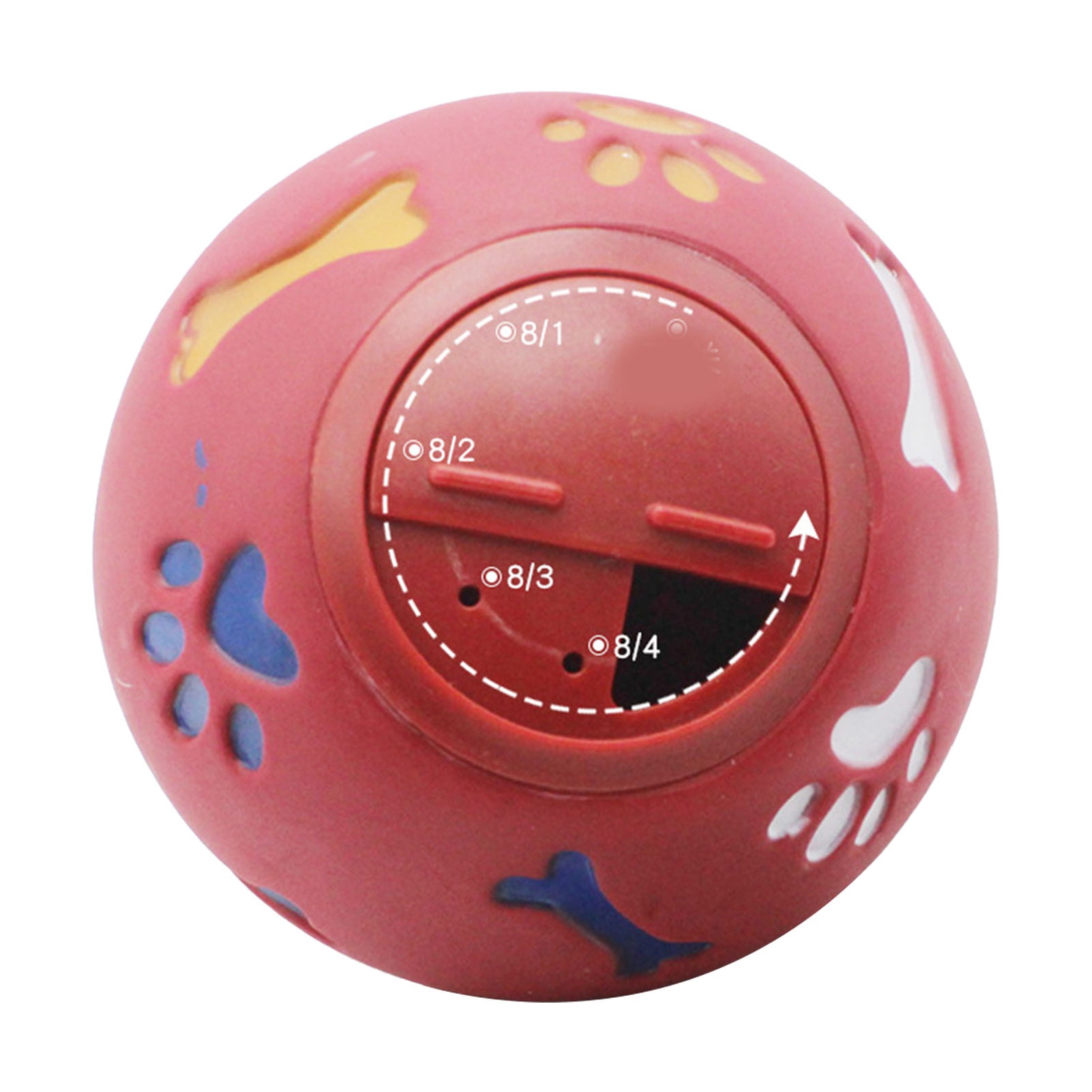 Bola Dispensadora de Petiscos  - Rubber Treat Dispensing Dog Toy avaliação e preço