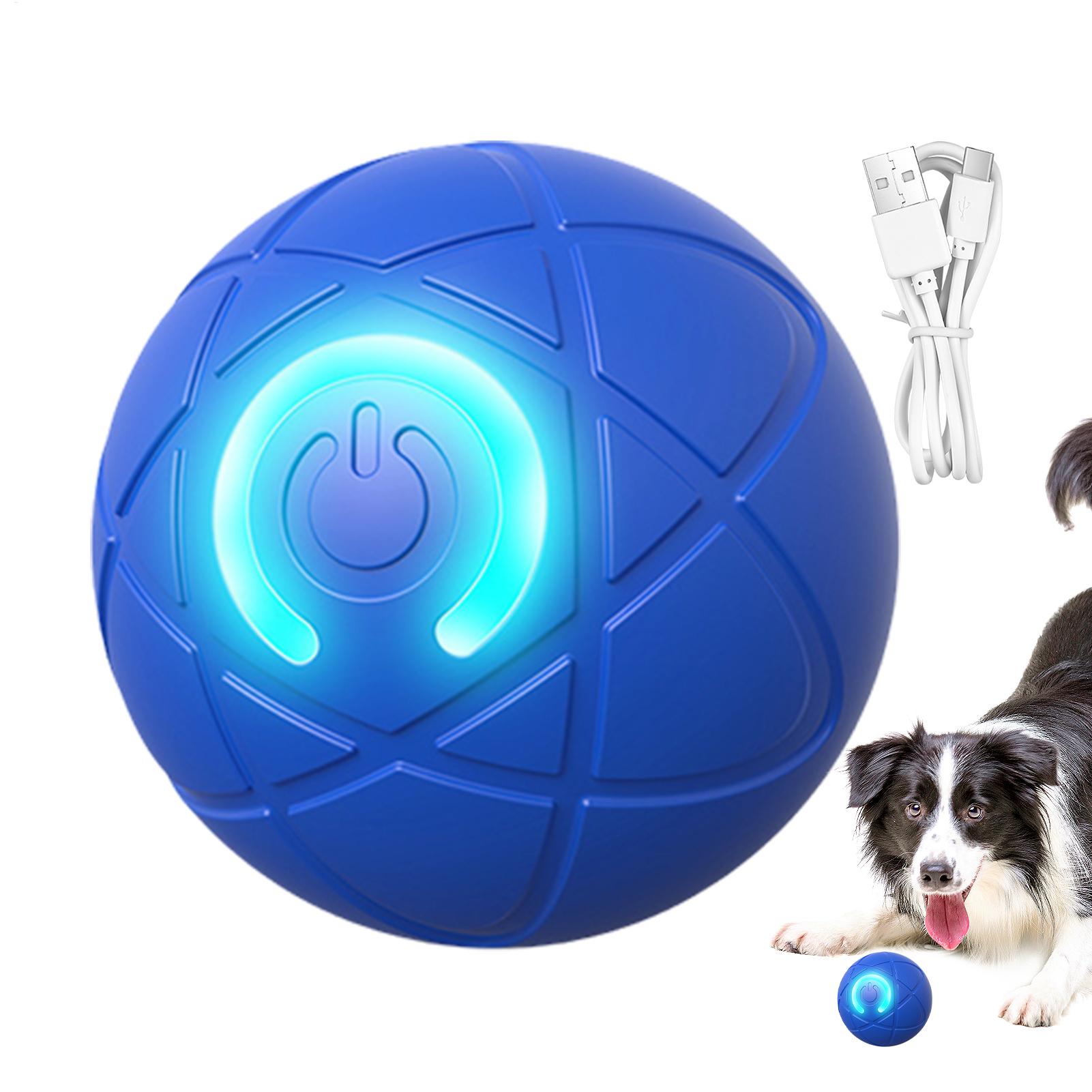 Brinquedos interativos intelig - Automatic Moving Dog Ball avaliação e preço