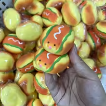 Novo Brinquedo Antiestresse Sq - Interactive Squeaky Plush Dog Toy avaliação e preço